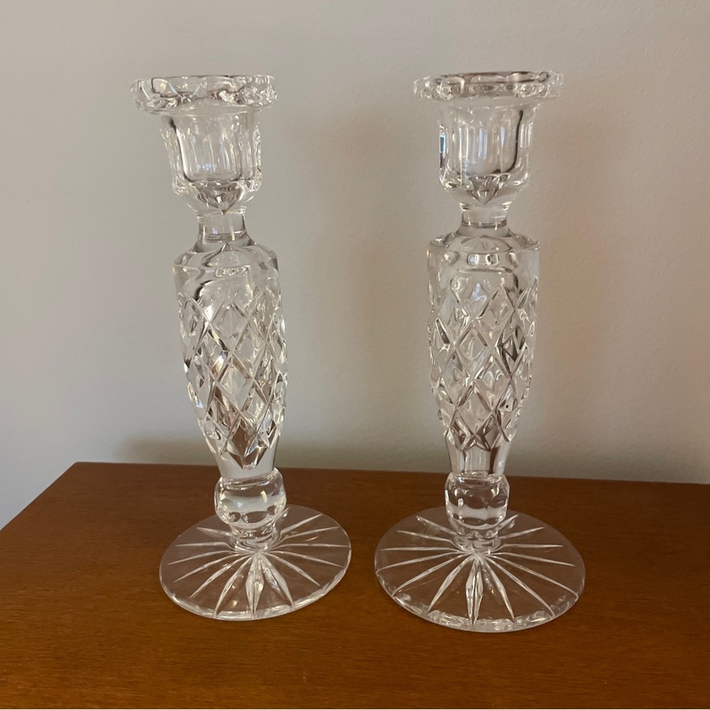 Waterford Crystal candlesticks